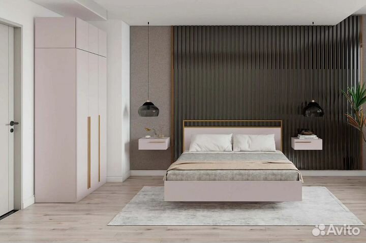 Парящая кровать с отопед. основанием (без матраса)