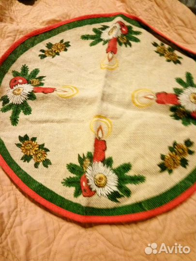 Салфетки ришелье, авоськи СССР