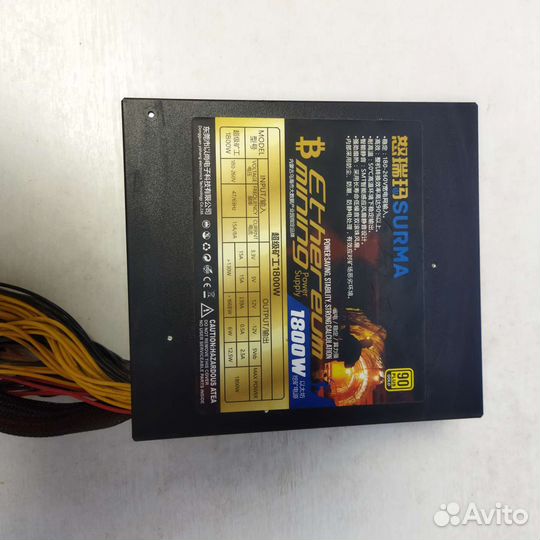 Блок питания surma 1800w 90plus