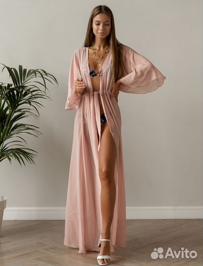 Пляжная накидка туника 42-46р