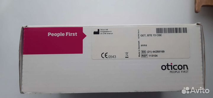 Слуховой аппарат oticon