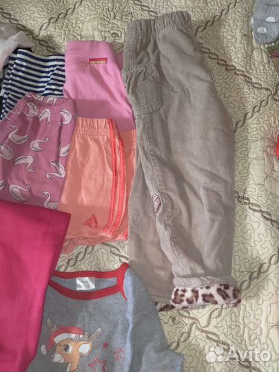 Пакет вещей на девочку размер 80-86