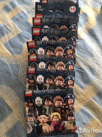 Lego минифигурки гарри поттер