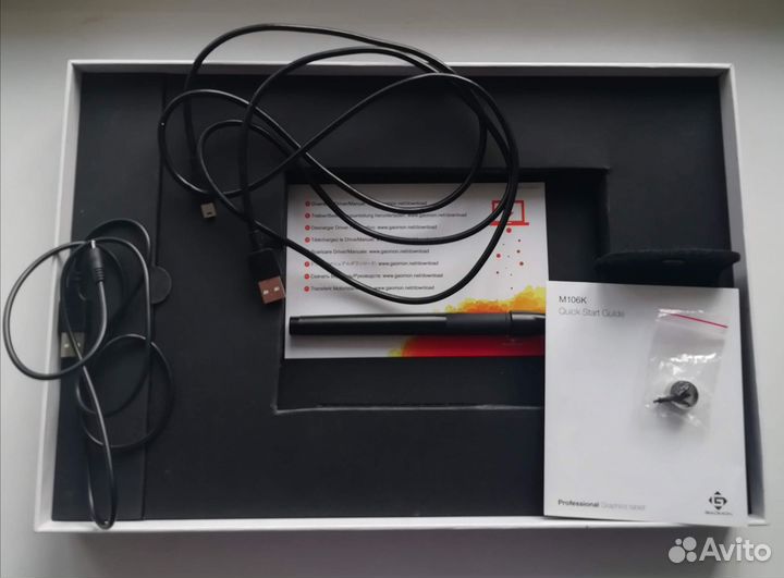 Графический планшет gaomon M106K