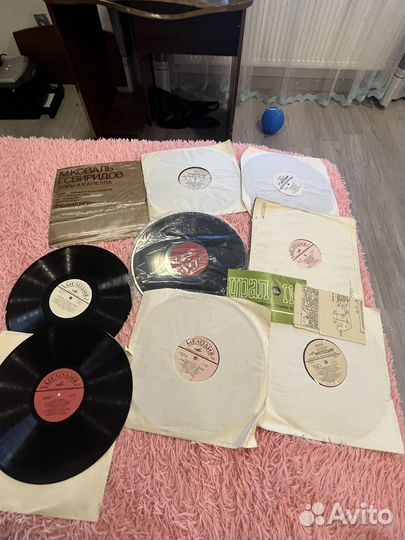 Виниловые пластинки СССР