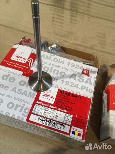 Renault logan, sandero, largus клапана