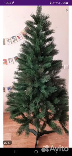 Елка искусственная литая 180 см