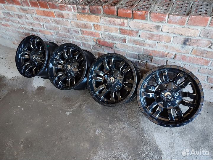 Литые диски fuel D595 sledge R17X9J 6х139.7 6х135