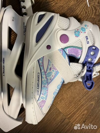 Коньки детские раздвижные 31 36