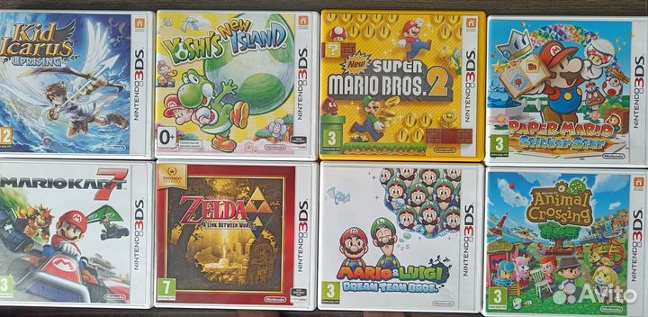 Игры для Nintendo 3ds Европа