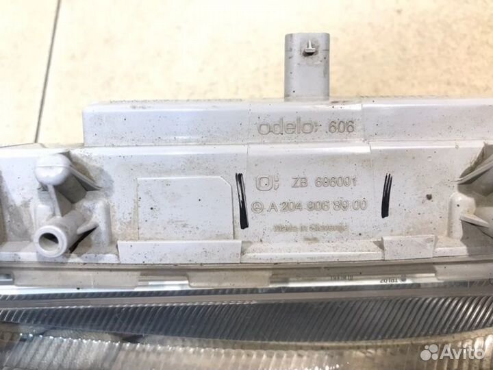 Фара дневного света левая (ходовые огни)