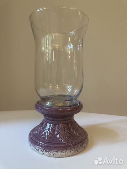 Ваза для цветов стекло