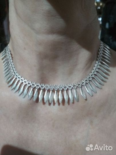 Колье серебро СССР