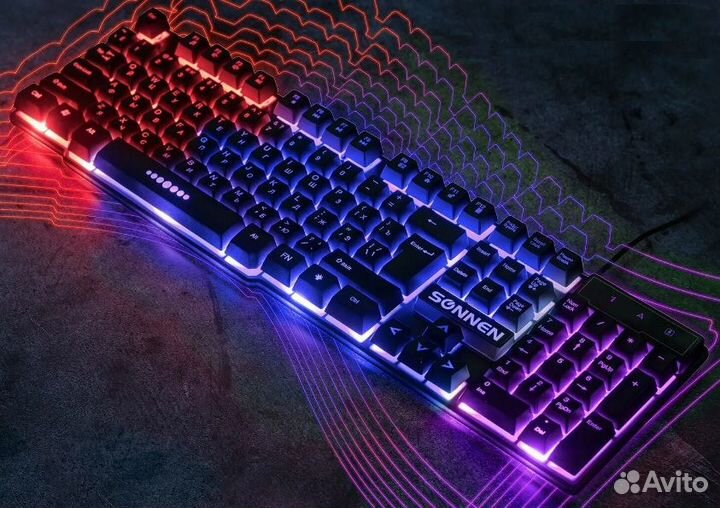 Новая клавиатура, led-подсветка