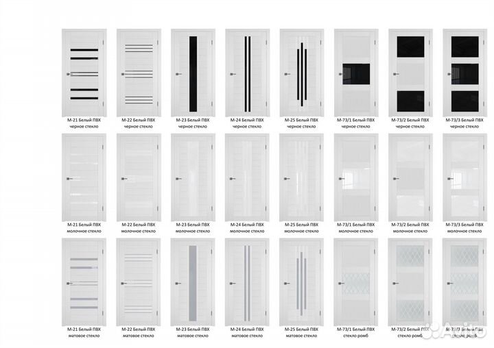 Межкомнатные двери 2500 моделей Замер установка