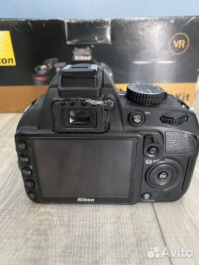 Зеркальный фотоаппарат nikon d3100
