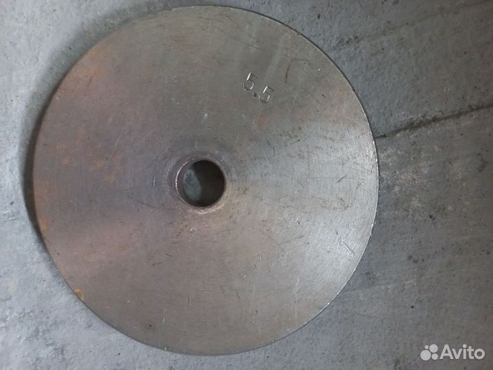 Блины для штанги 5 кг