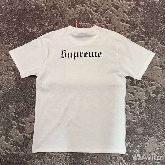 Футболка Supreme белоснежка белая