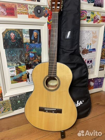 Акустическая гитара fender fc-100
