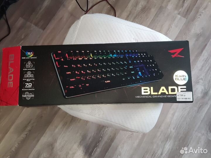 Игровая механическая клавиатура zet gaming