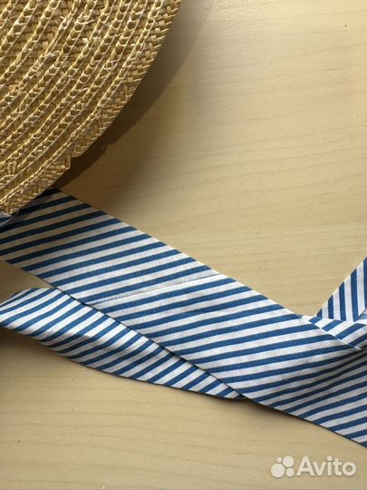 Соломенная шляпа женская