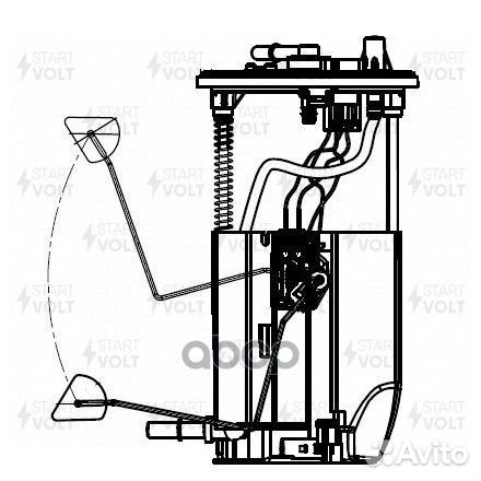 Модуль топливного насоса SFM 2424 startvolt