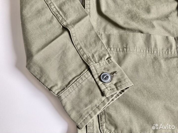 Куртка ветровка мужская H&M хаки 42 44