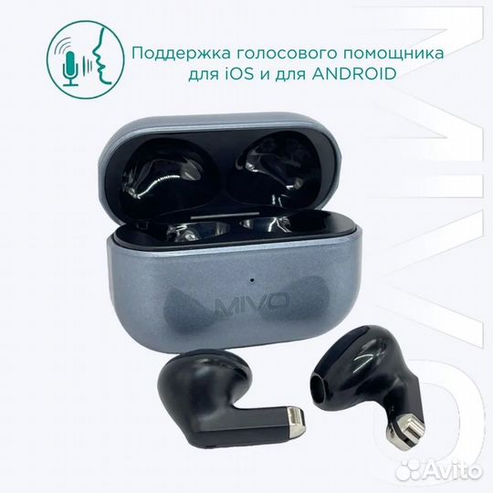 Беспроводные наушники mivo MT-13 Bluetooth 5.3