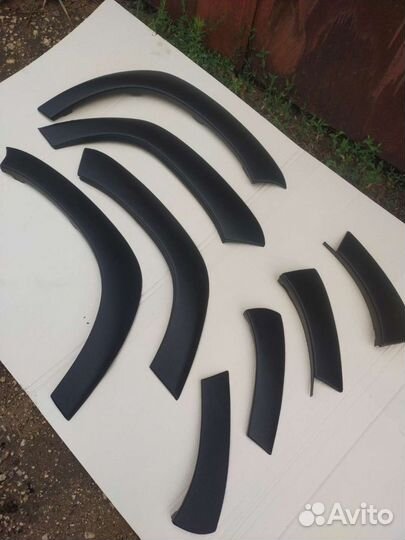 Накладки на арки renault duster с 15 года