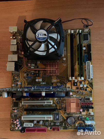 Материнская плата 775 asus p5k