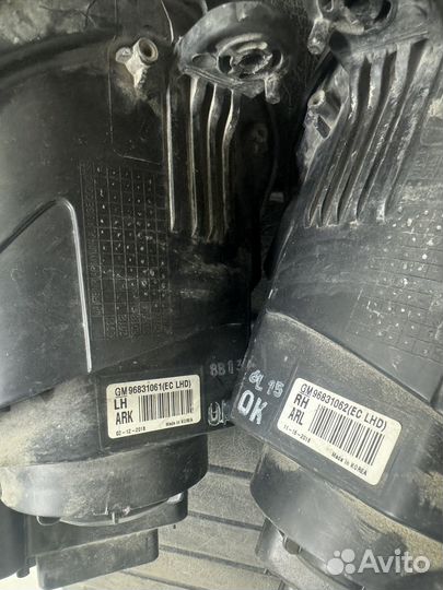 Фары (ориг) chevrolet aveo т300