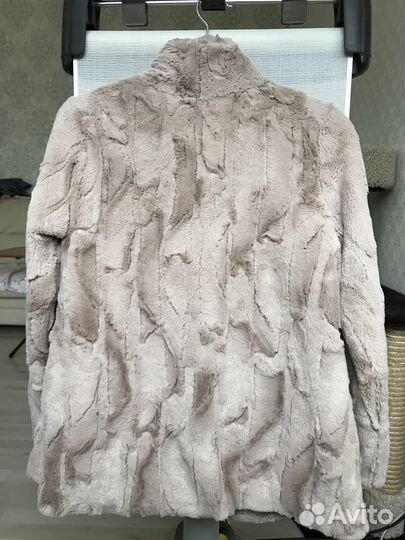 Шубка искусственная для девочки zara 152