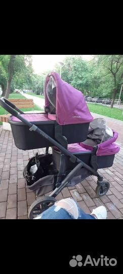Коляска для двойни или погодок uppa baby vista