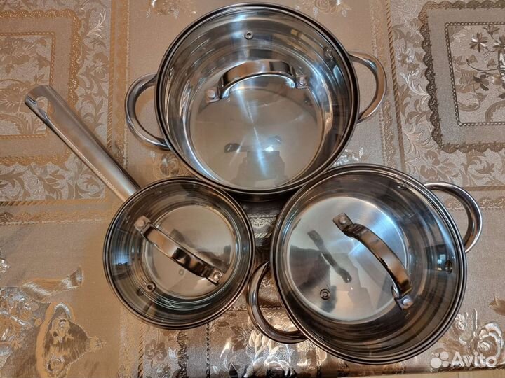 Набор посуды кастрюли