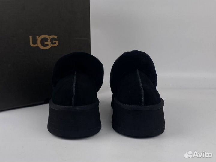 Ugg Funkette Suede Platform Black