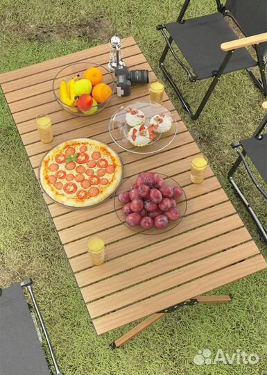 Складной реечный стол для пикника (Size M)