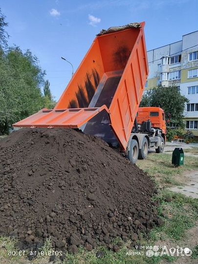 Земля на засыпку и чернозем