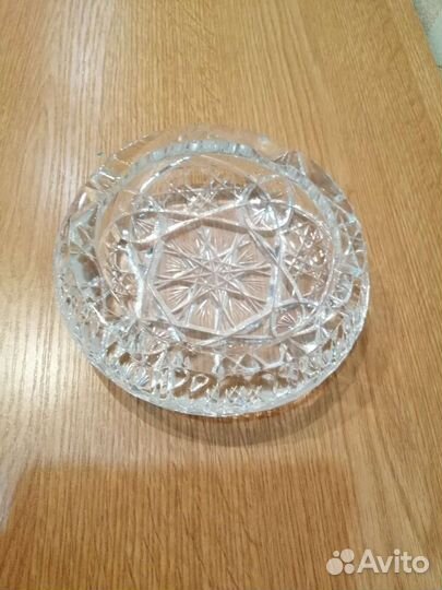 Пепельница хрустальная СССР