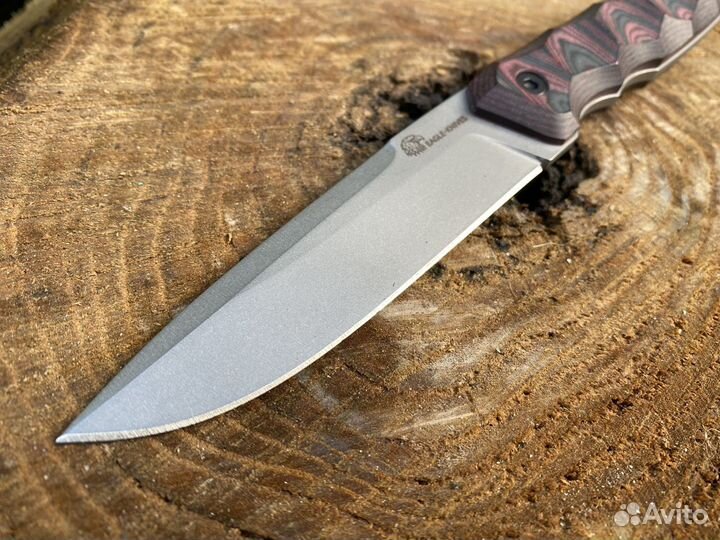 Нож туристический Attacker 1 N690 StoneWash