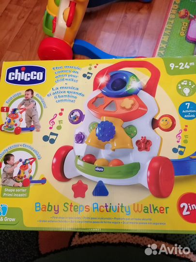 Игровой центр Ходунки chicco 2 в 1