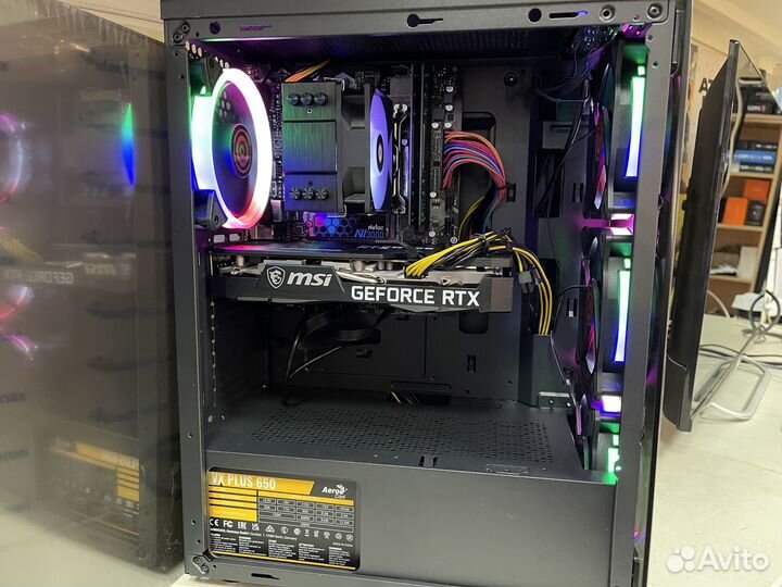 Игровой пк Core i5-10400f / RTX 3050 / DDR4 32gb