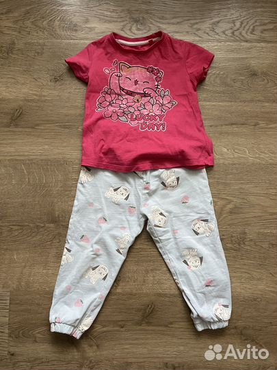 Вещи пакетом на девочку 92 98