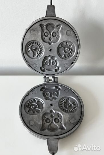 Форма для печенья вафельница СССР редкая