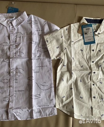 4 Рубашки с коротким рукавом