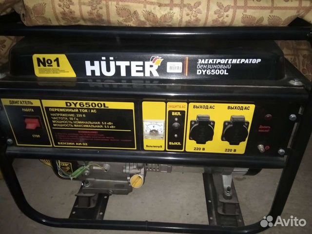 Генератор huter dy6500l. Генератор huter dy6500l