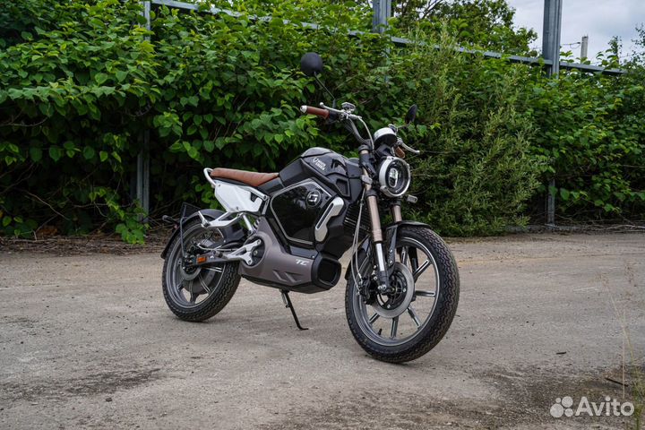 Электромотоцикл white siberia super soco tc