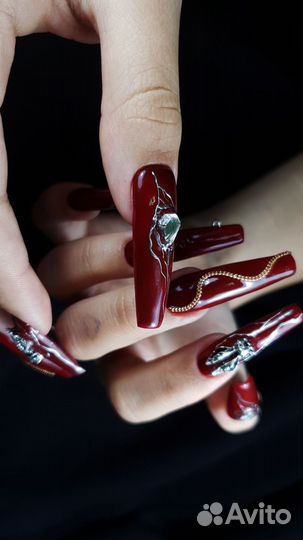 Креативный маникюр, крейзи наращивание, дизайн