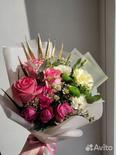 Цветы Букеты Розы доставка 11 15 25 35 Ставрополь