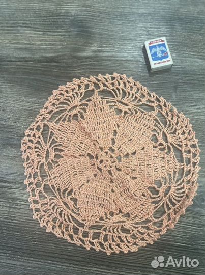Вязаные салфетки