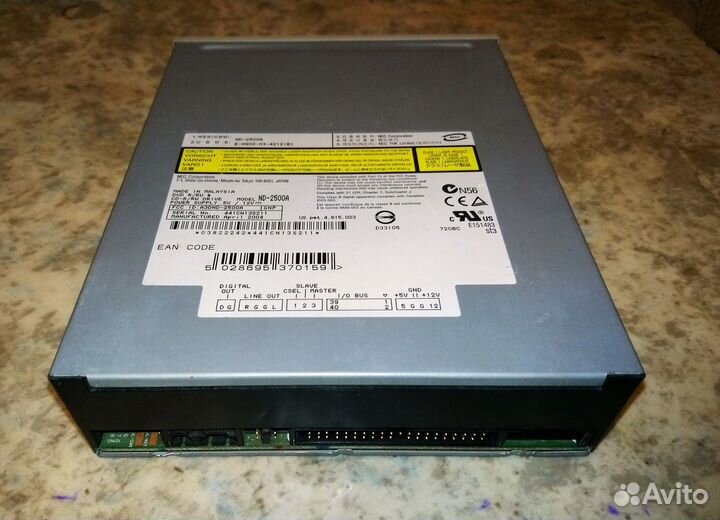Дисковод DVD-RW NEC ND-2500A, IDE